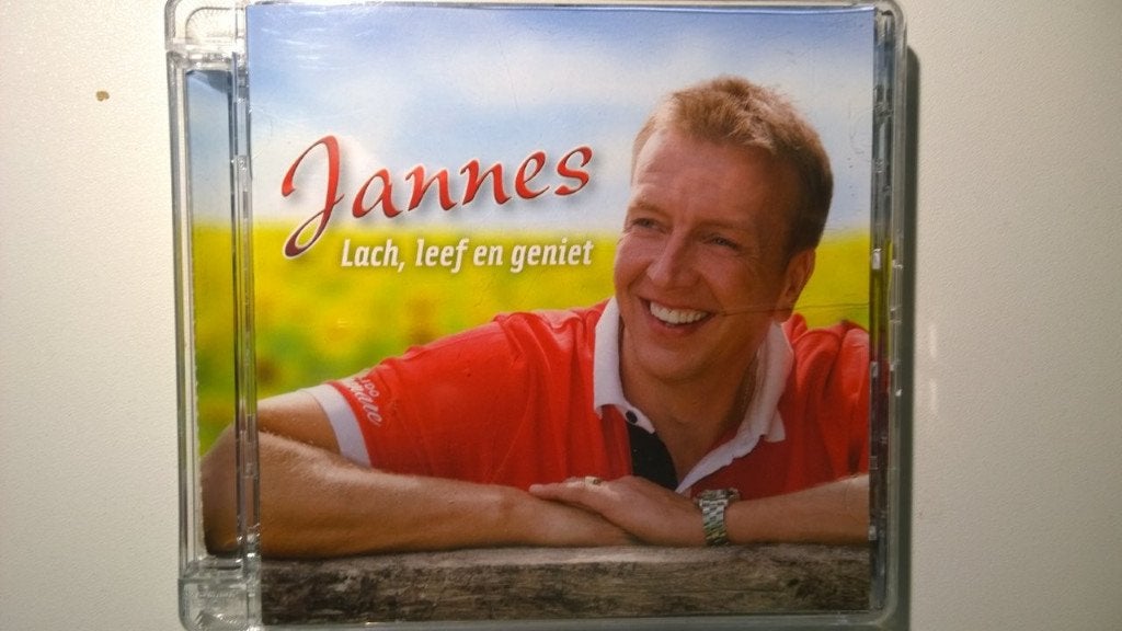 Jannes - Lach, Leef En Geniet, Cd's en Dvd's, Ophalen of Verzenden, Zo goed als nieuw, Levenslied of Smartlap, Album