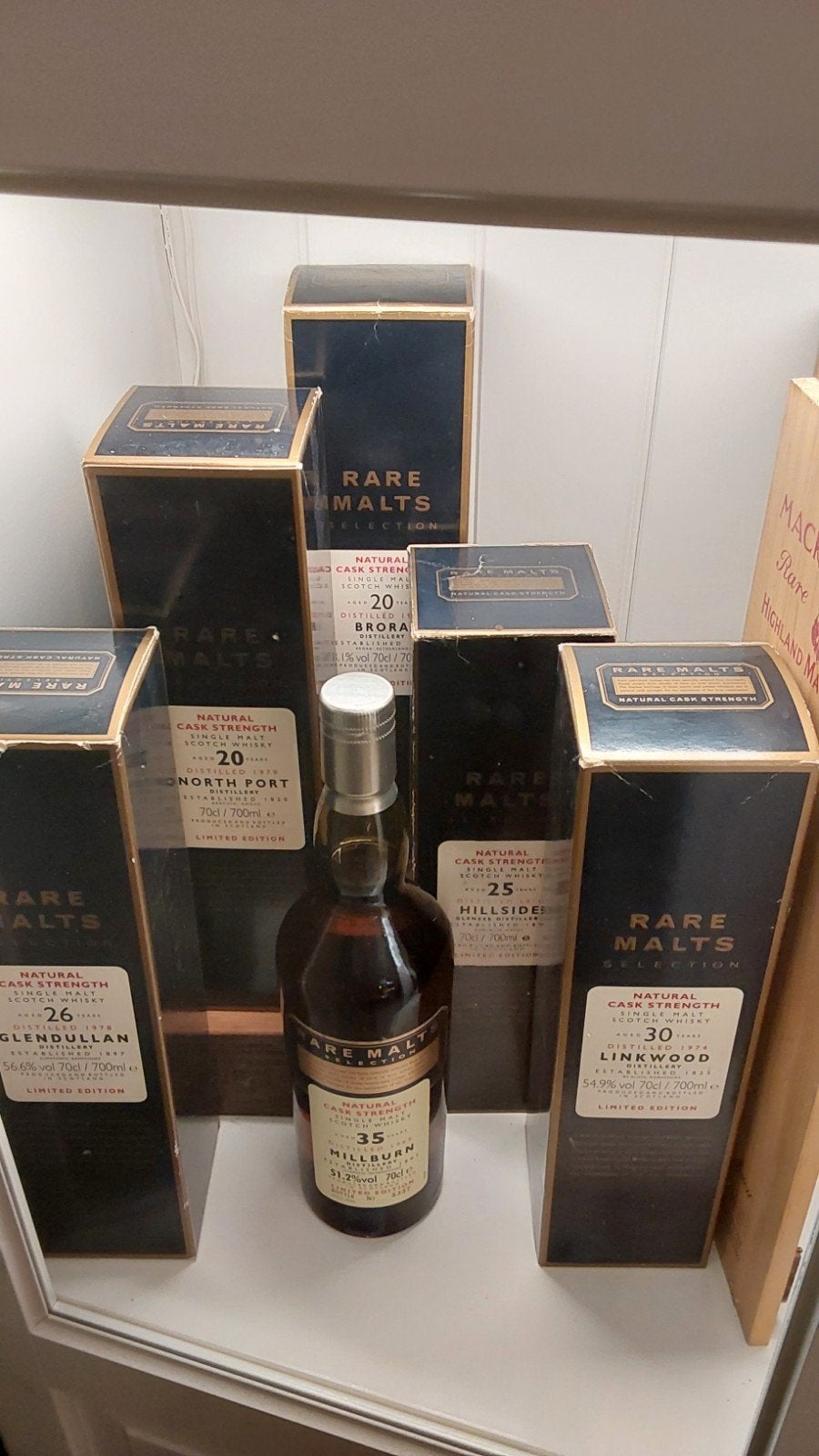 Whisky Rare Malts collectie 6 flessen oa. Brora Linkwood, Verzamelen, Wijnen, Overige gebieden, Overige typen, Nieuw, Ophalen of Verzenden