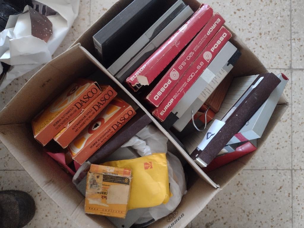 Doos super 8 films, amateurfilms, familiefilms, Ophalen of Verzenden, 8mm film