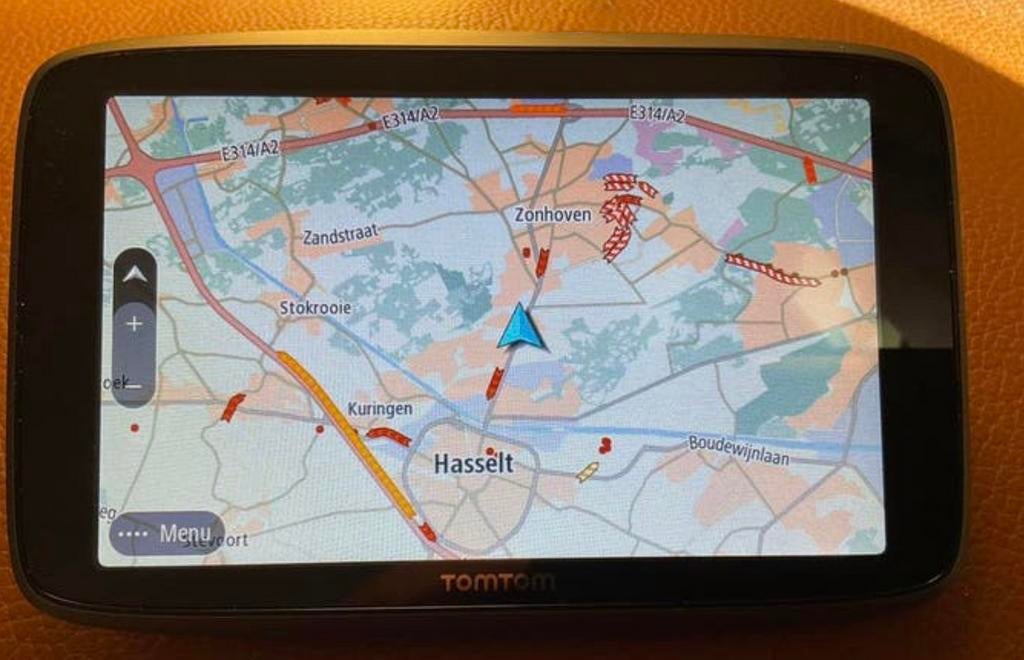 Tomtom GO Professional 6250 (Camion-Bus-Camionette-Voiture), Enlèvement, Utilisé, Autres marques, Autres pièces automobiles