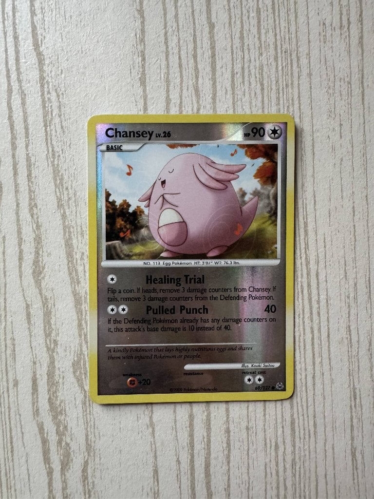 Chansey 69/127 - Platinum (2009), Enlèvement ou Envoi, Comme neuf, Cartes en vrac
