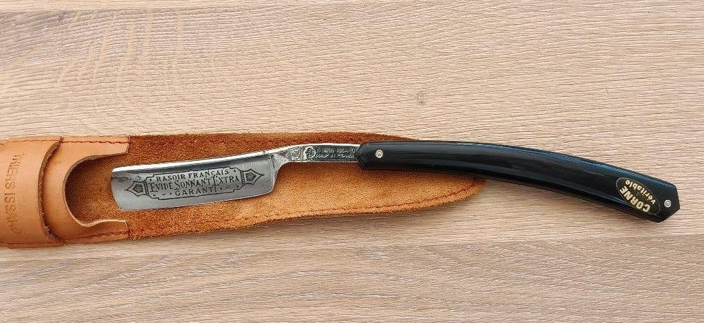 Open scheermes Thiers-Issard Corne Véritable, Made in France, Antiek en Kunst, Ophalen of Verzenden