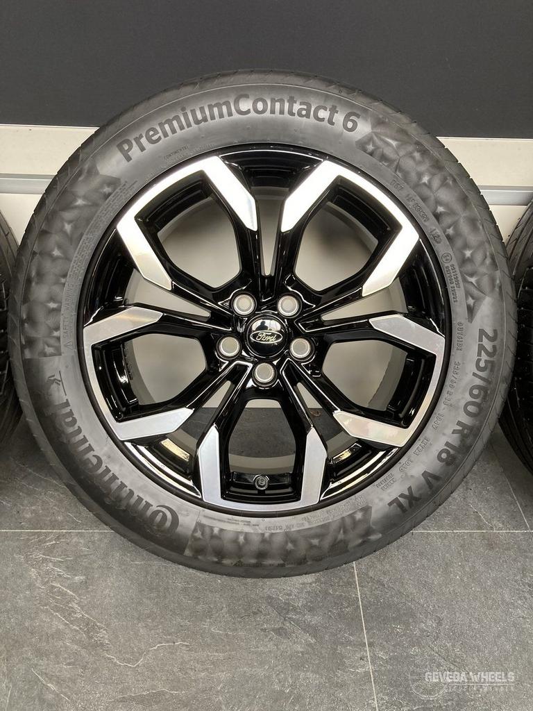 18” originele Ford Kuga III velgen + banden 5x108 L1TC-RA, Pneus et Jantes, 215 mm, Véhicule de tourisme, Pneus été