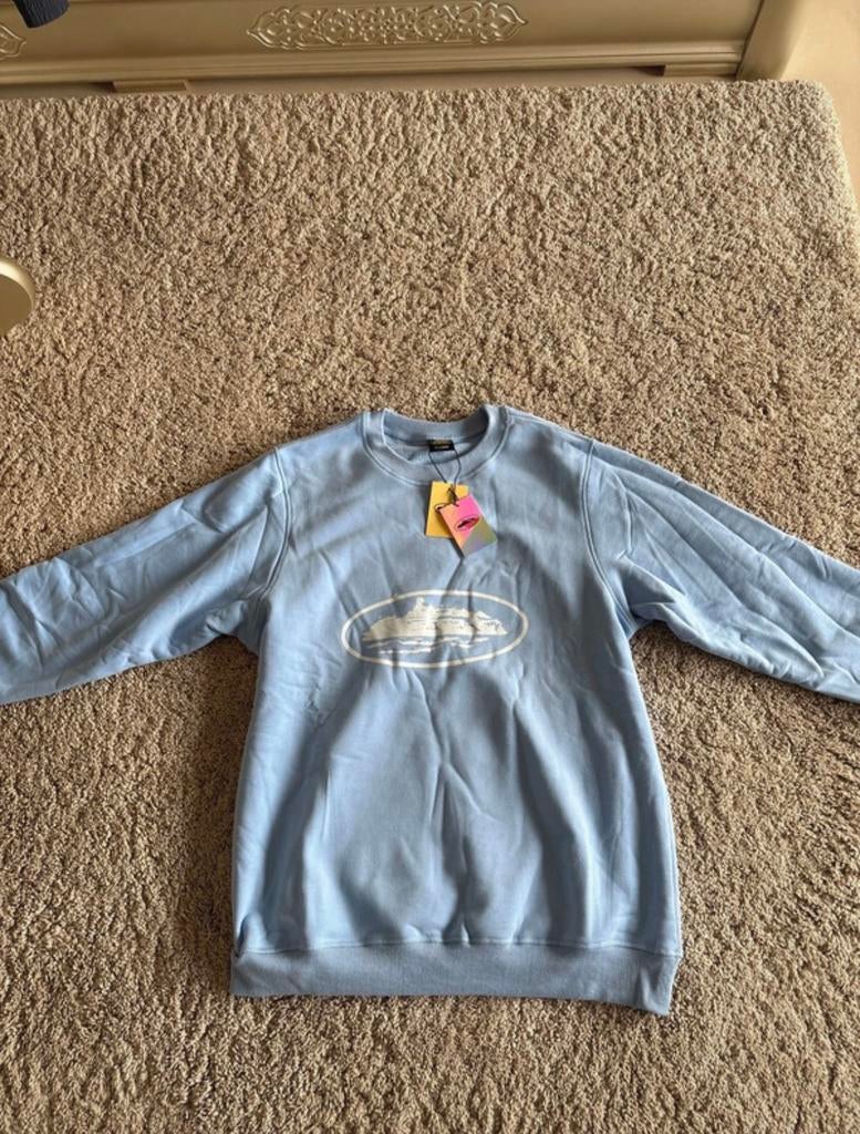 Corteiz sweater blue, Enlèvement ou Envoi, Neuf, Taille 56/58 (XL), Bleu
