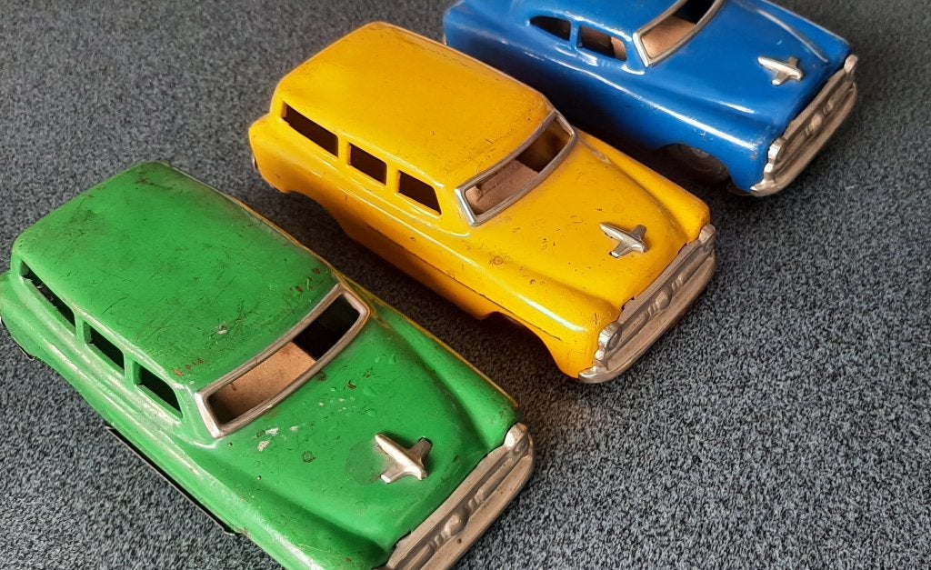 Vintage aoto's ASAKUSA toys jaren 50 metaal blikken, Antiek en Kunst, Ophalen of Verzenden