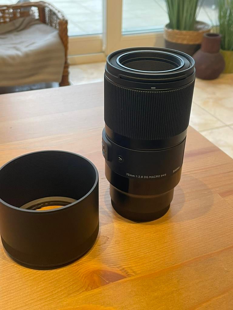 Sigma 70mm F/2.8 DG Macro ART Sony FE 460, Audio, Tv en Foto, Ophalen, Zo goed als nieuw