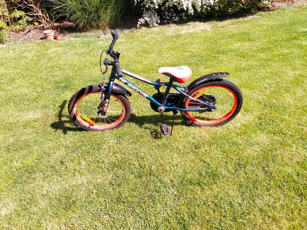 Amigo kinderfietsje, Fietsen en Brommers, Ophalen, Zo goed als nieuw, Overige merken