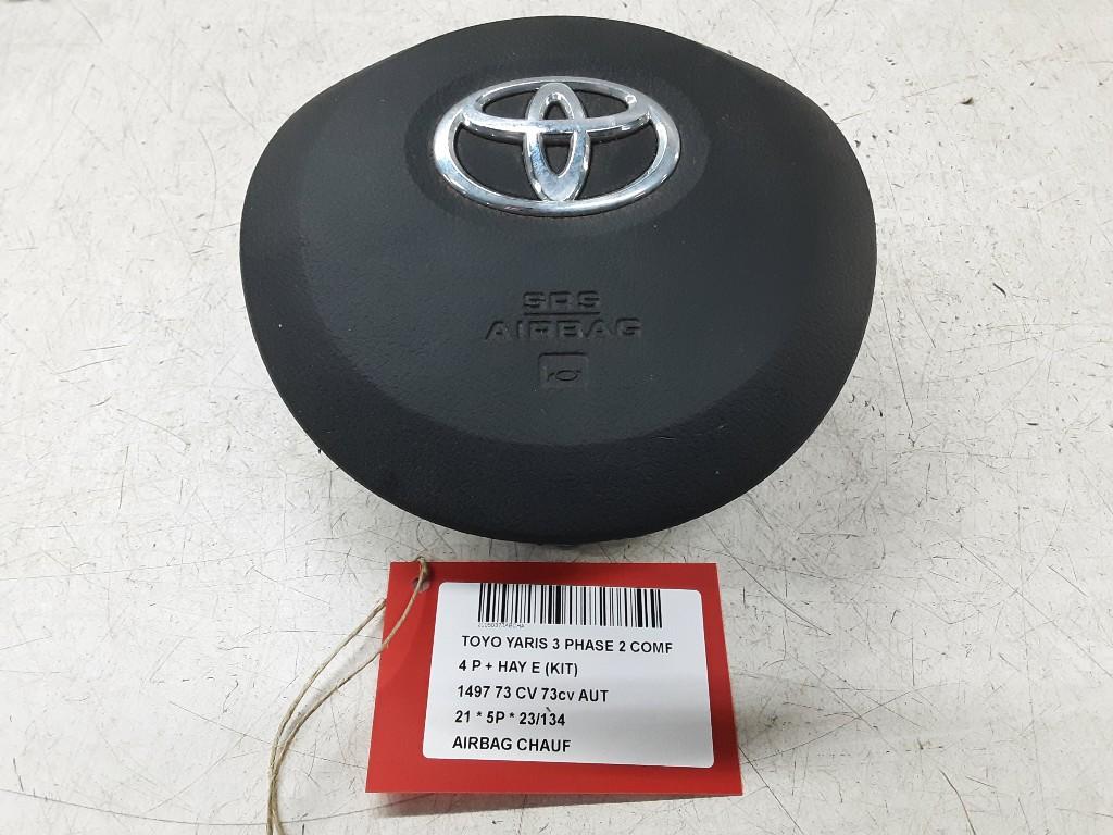 AIRBAG VOLANT Toyota Yaris III (P13) (451300D630CO), Mevr. I. Hauben, Toyota, Utilisé, Rue de l'Espoir 34 34
4030  GRIVEGNÉE, BE