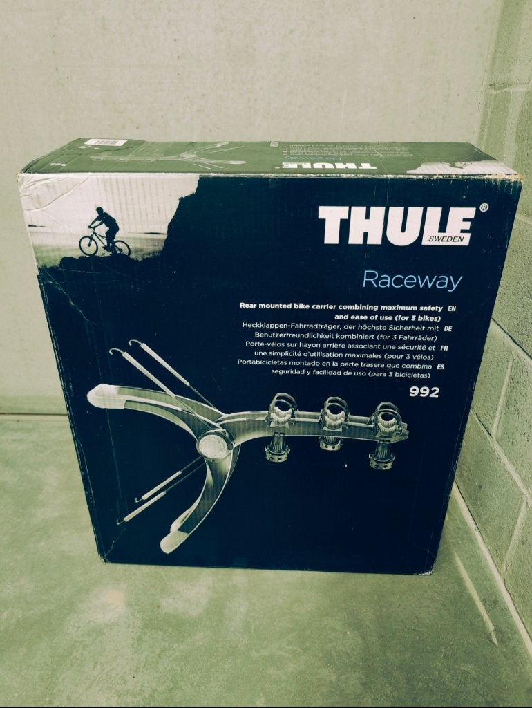 Porte vélo Thule 3 vélos, Enlèvement, Comme neuf