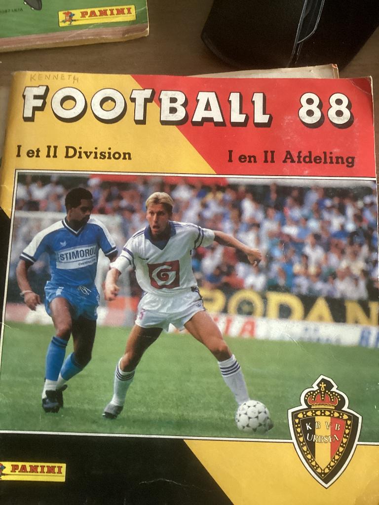 Football 88 Panini, Verzamelen, Ophalen, Gebruikt, Boek of Tijdschrift