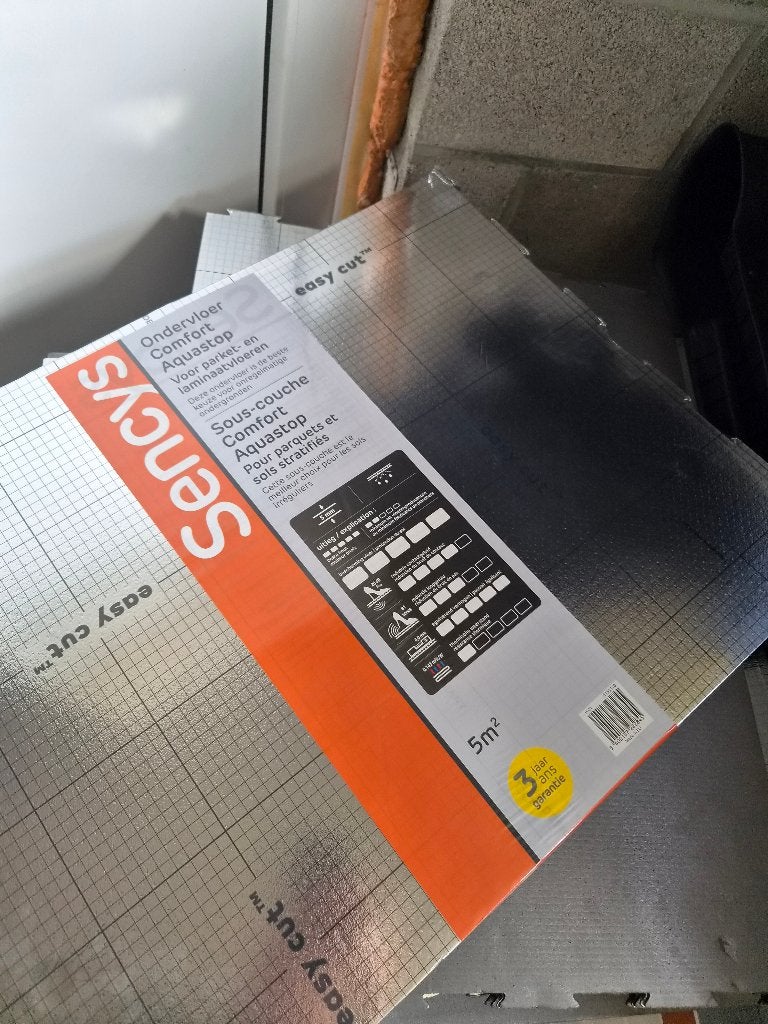 Sous-couche stratifié/vinyle, Enlèvement, Neuf, Autres types