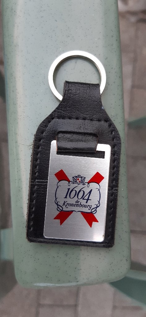 porte-clés Kronenbourg 1664 bière - vintage, Enlèvement ou Envoi, Comme neuf, Autres types, Autres marques