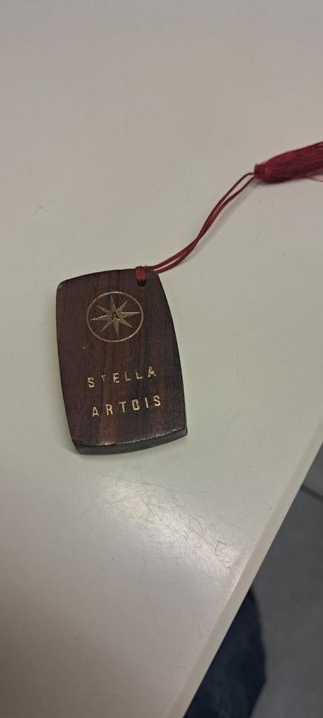 Zeer oude verzamel opener stella artois, Ophalen of Verzenden, Gebruikt, Flesopener, Stella Artois