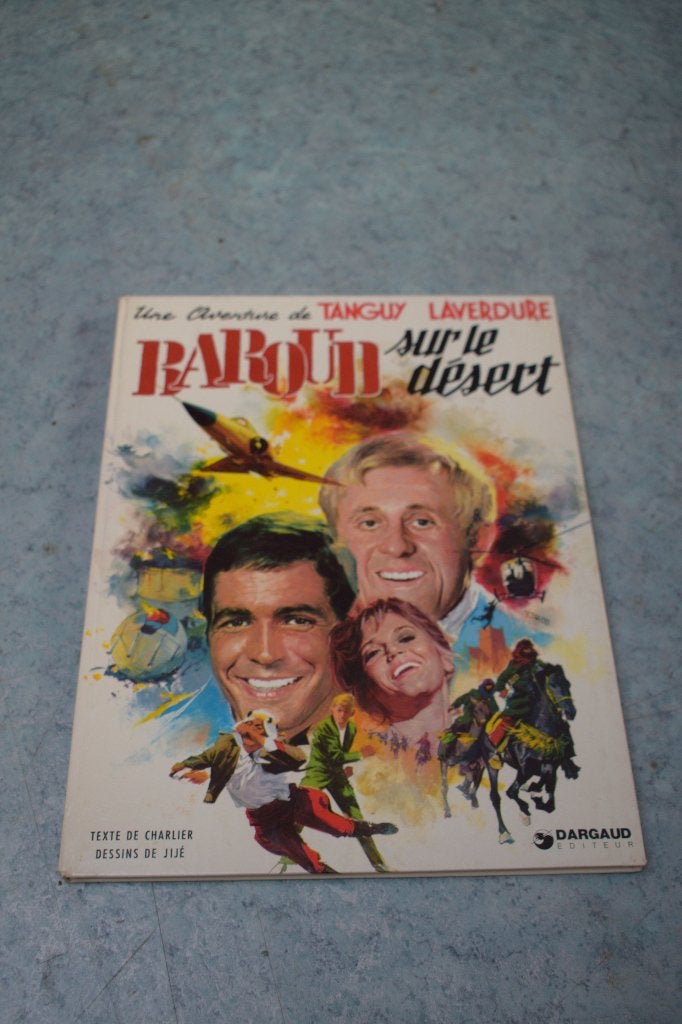 BD Tanguy et Laverdure bande dessinée Baroud désert 1975, Boeken, Ophalen of Verzenden, Zo goed als nieuw