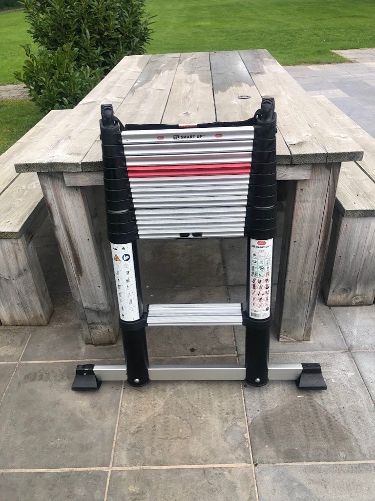 Altrex professionele telescoop ladder, Ophalen, Zo goed als nieuw, Ladder, Opvouwbaar of Inschuifbaar