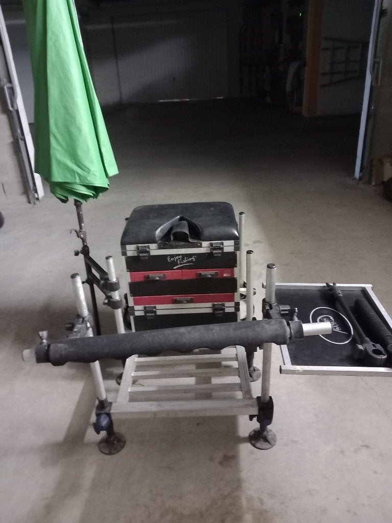 Hengelmateriaal, Ophalen, Gebruikt, Vaste hengel