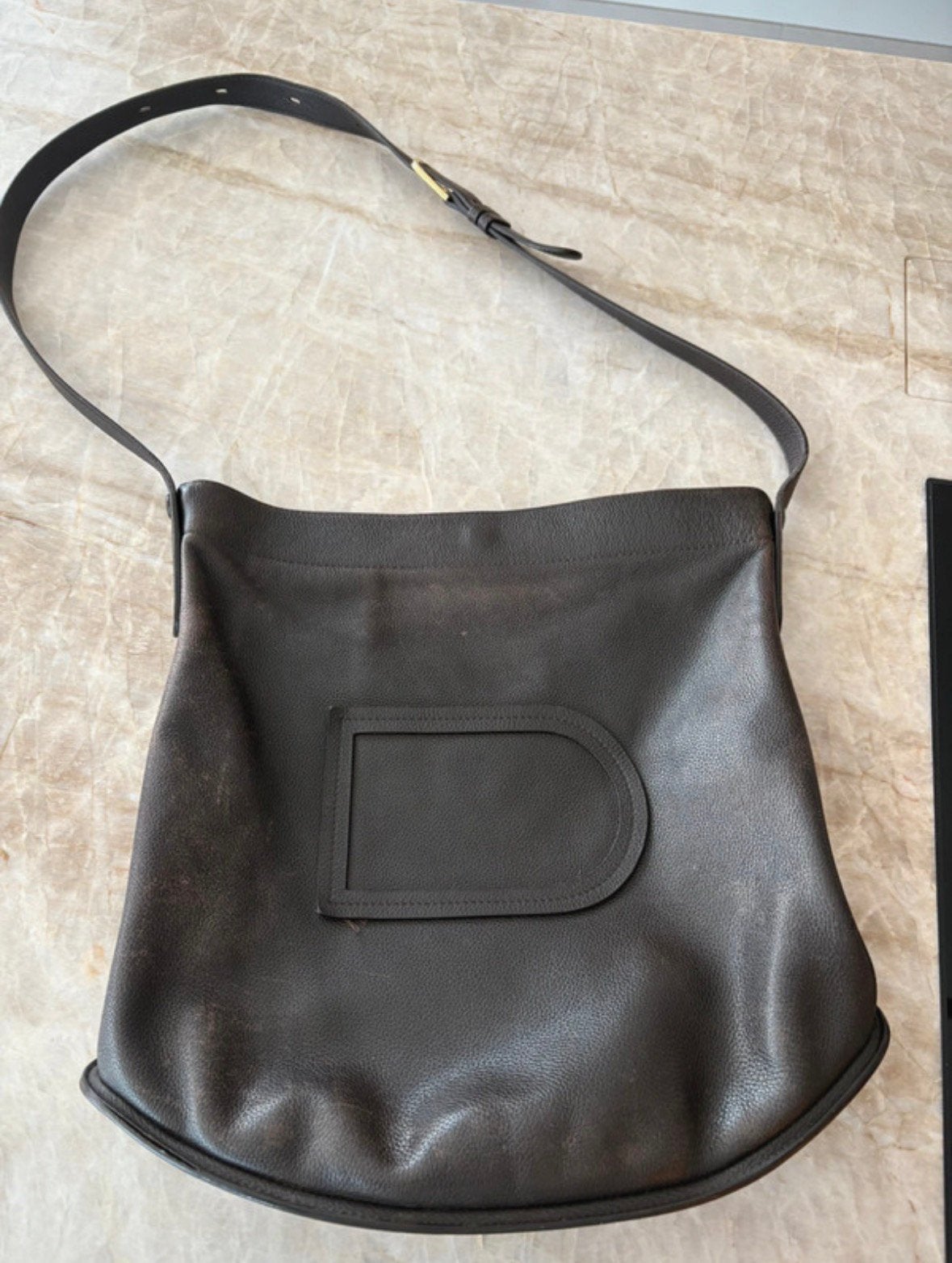 Delvaux Le Pin, Autres marques, Cuir, Brun, Enlèvement