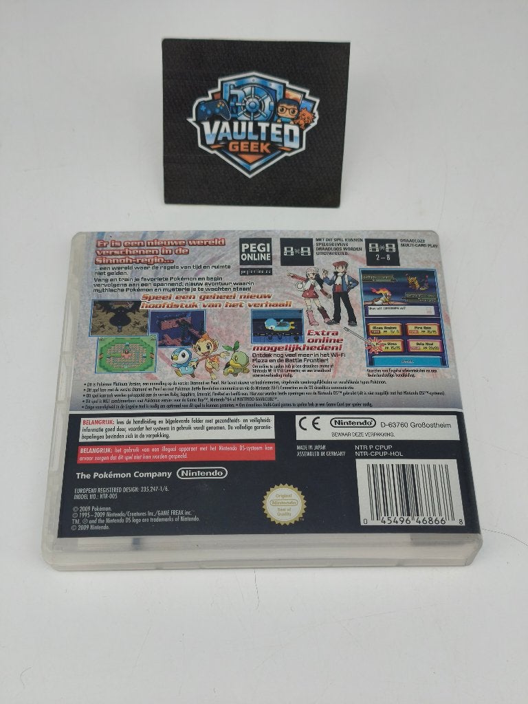 Pokemon Platinum Nintendo DS HOL CIB, Ophalen of Verzenden, Gebruikt, Role Playing Game (Rpg)