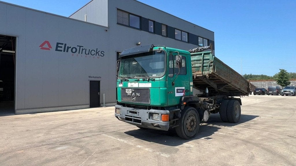 MAN 19.332 (POMPE MANUELLE / MANUAL PUMP / BIG AXLE / GRAND, Euro 2, Entreprise, Boîte manuelle, Diesel