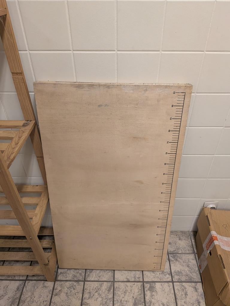 Bekledingstafel, Gebruikt, Hout, 100 mm of meer