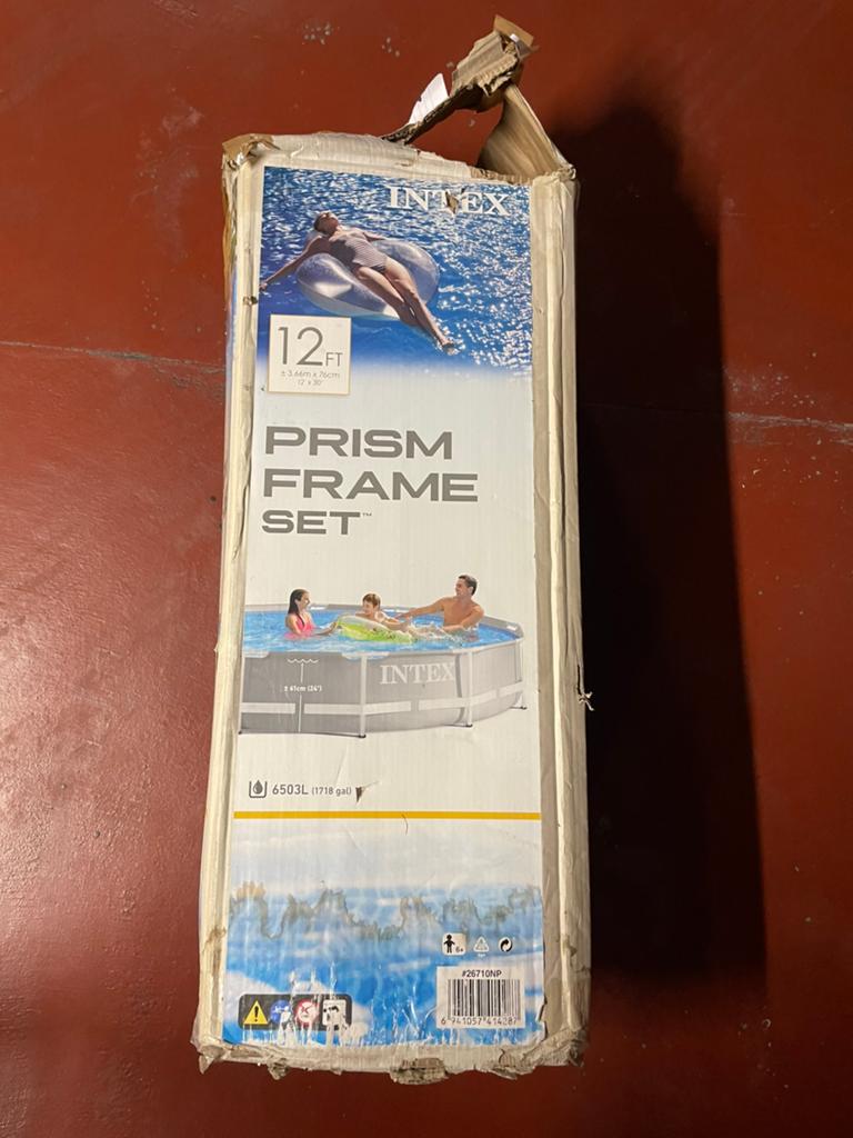 Zwembad Prism intex in gebruikte staat., Ophalen, Gebruikt, Filter