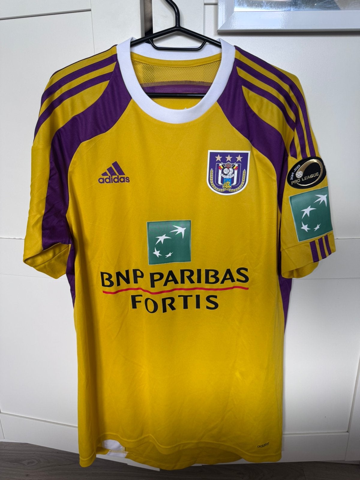 Maillot rsc Anderlecht, Sport en Fitness, Voetbal, Ophalen, Zo goed als nieuw, Shirt