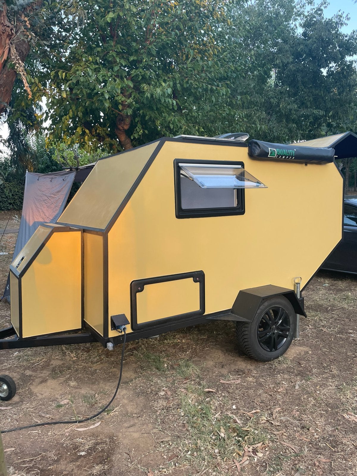Plexat • 750kg • Offroad • Teardrop • Offgrid, Jusqu'à 4 m, Particulier, 500 - 750 kg, Réfrigérateur