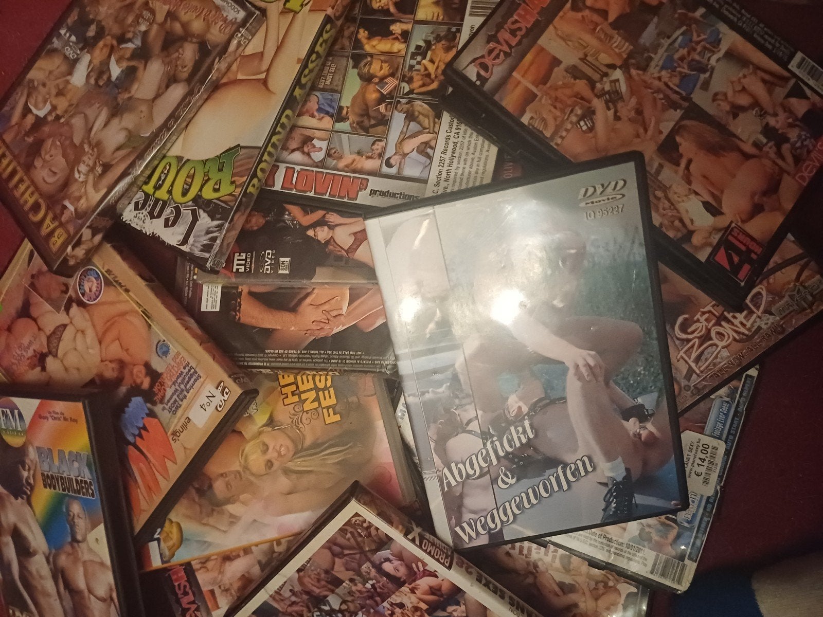 DVD porn. adult x, Hobby & Loisirs créatifs, Enlèvement, Utilisé, Autres types, Foil