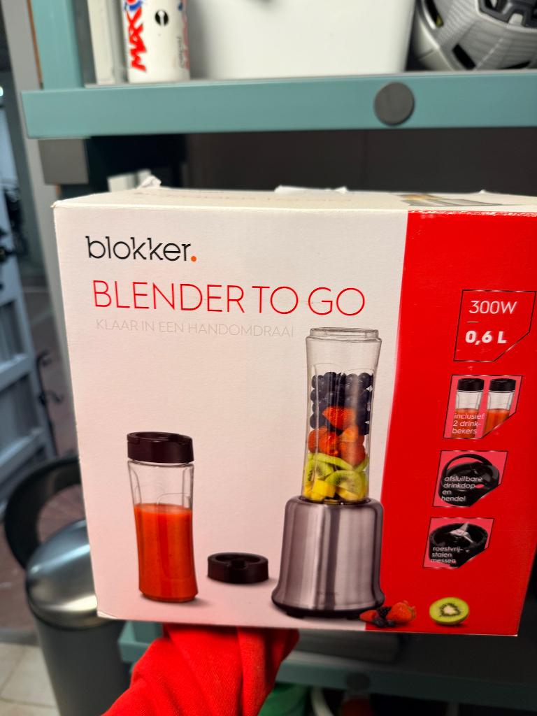 Blender, Ophalen of Verzenden, Nieuw, Blender