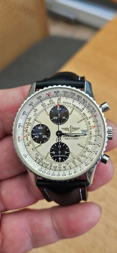 Breitling Navitimer OLD, Bijoux, Sacs & Beauté, Montres | Hommes, Breitling, Cuir, Enlèvement