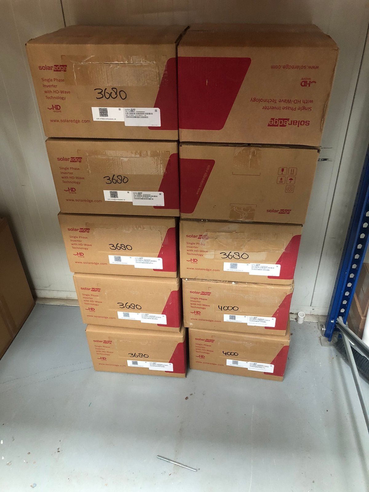Nouveaux onduleurs SolarEdge SE3000 SE5000H SE4000H SE6000H, Enlèvement ou Envoi, Utilisé