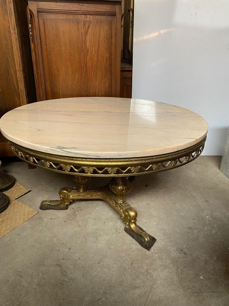 table de salon en marbre, Maison & Meubles, Enlèvement