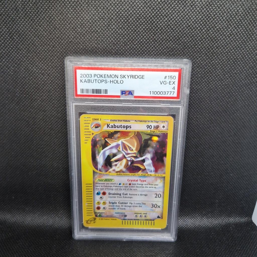 Kabutops Holo Skyridge PSA 4, Ophalen of Verzenden