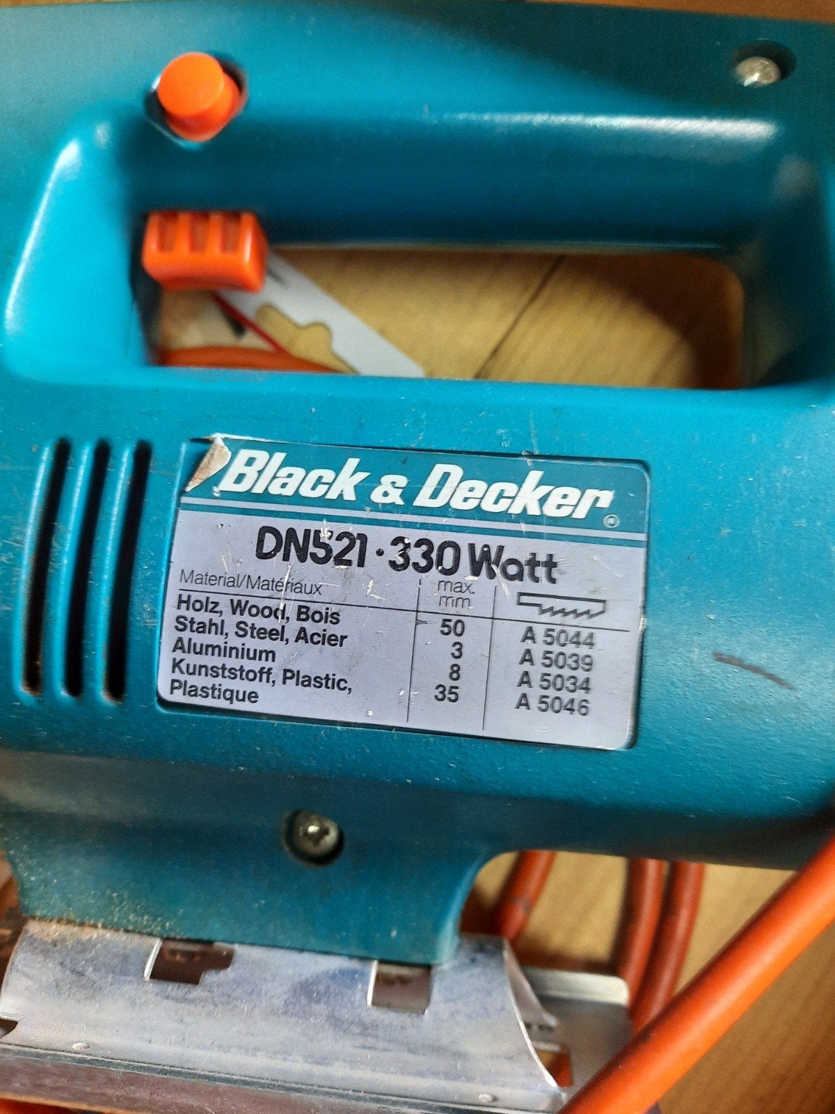 wipzaag Black & Decker, Doe-het-zelf en Bouw, Gereedschap | Zaagmachines, Ophalen, Gebruikt