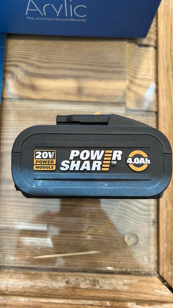 Worx 20vmax batterij met power test, Enlèvement, Comme neuf