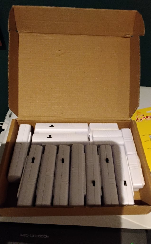 10x batterijalarm, Ophalen, Detector, Sensor of Melder, Raam of Deur, Nieuw