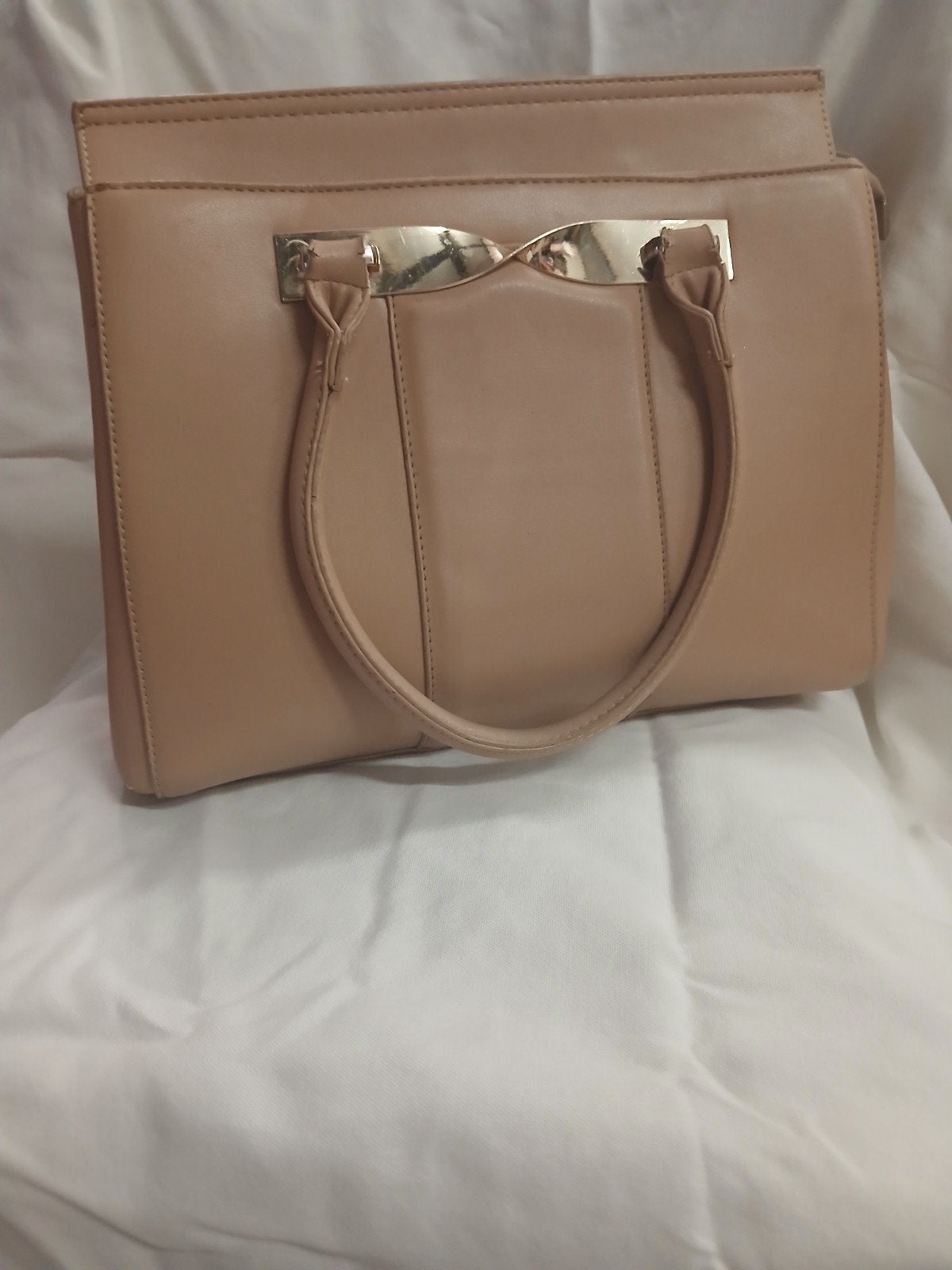 sac à main beige, Enlèvement, Comme neuf, Beige, Sac à main