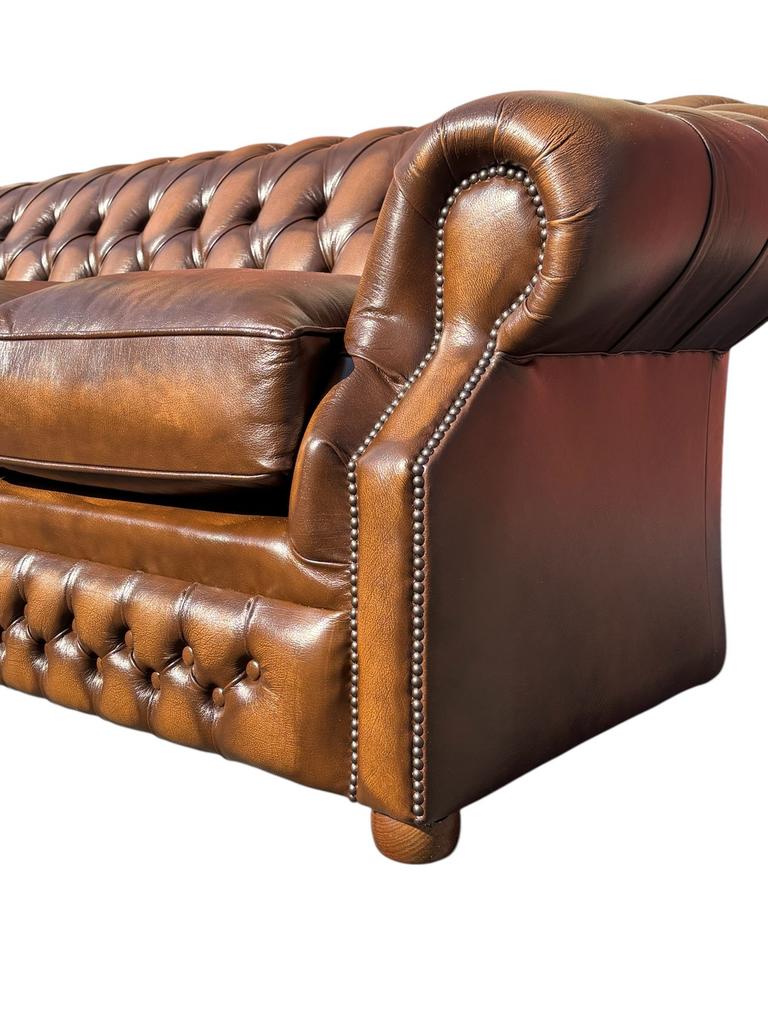 Canapé Chesterfield Windsor 3 pl Neuf 🇬🇧, 75 tot 100 cm, Ophalen of Verzenden, 200 tot 250 cm, Driepersoons
