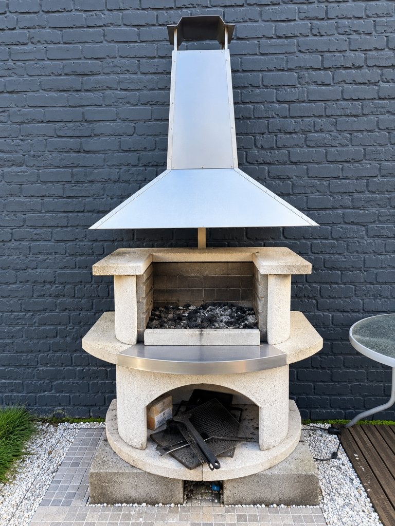 Barbecue Buschbeck Venedig en béton – prix neuf 749 €, Ophalen, Gebruikt