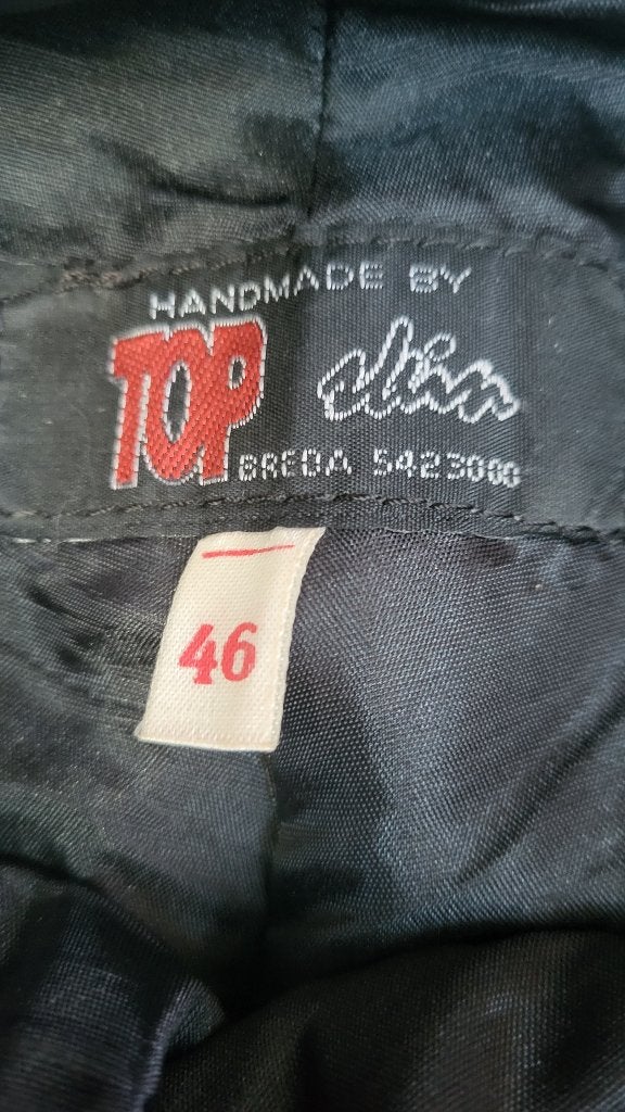 Lederen moto broek dames, Motos, Enlèvement, Seconde main, Femmes, Pantalon | cuir