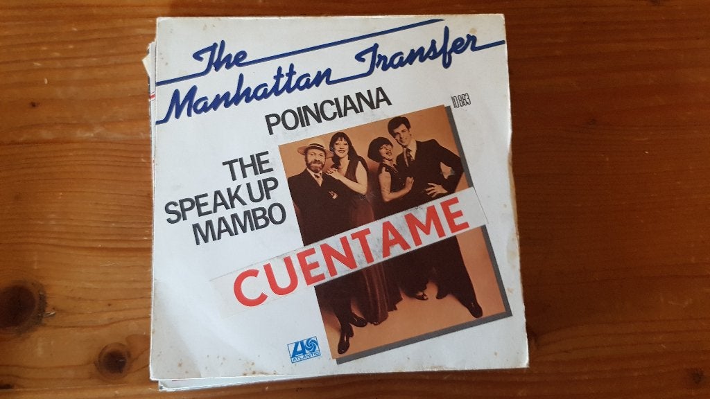 7" The Manhattan Transfer – Poinciana / The Speak Up Mambo, Cd's en Dvd's, Vinyl Singles, Ophalen of Verzenden, Gebruikt, 7 inch