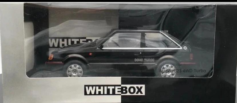 Mazda 323 4WD Turbo 1989 - 1:24 WhiteBox, Enlèvement ou Envoi, Comme neuf