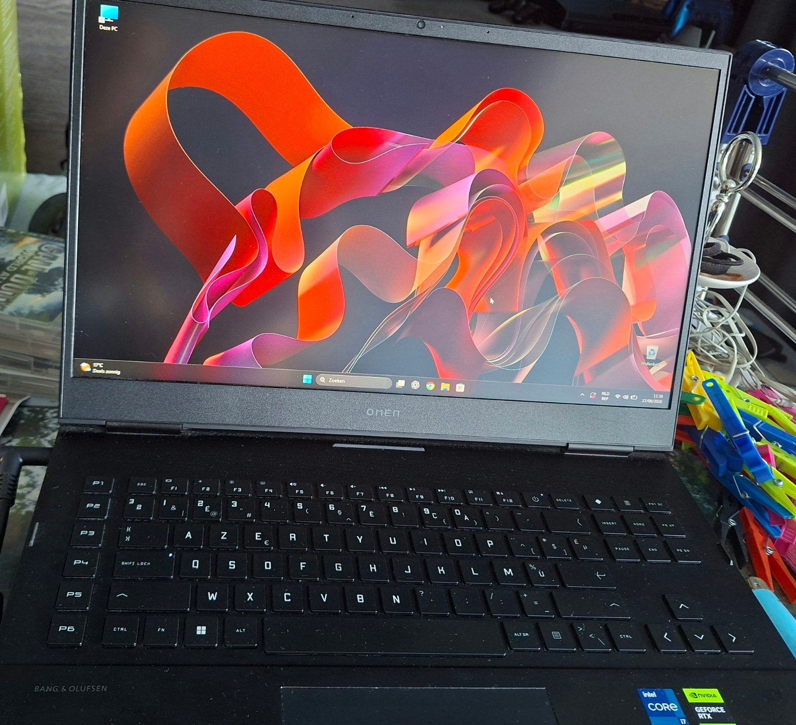 RTX 4060- i7- 2TB -16GB (hp omen 17), Computers en Software, Ophalen, HP Omen, Met videokaart, Intel Core i7 processor