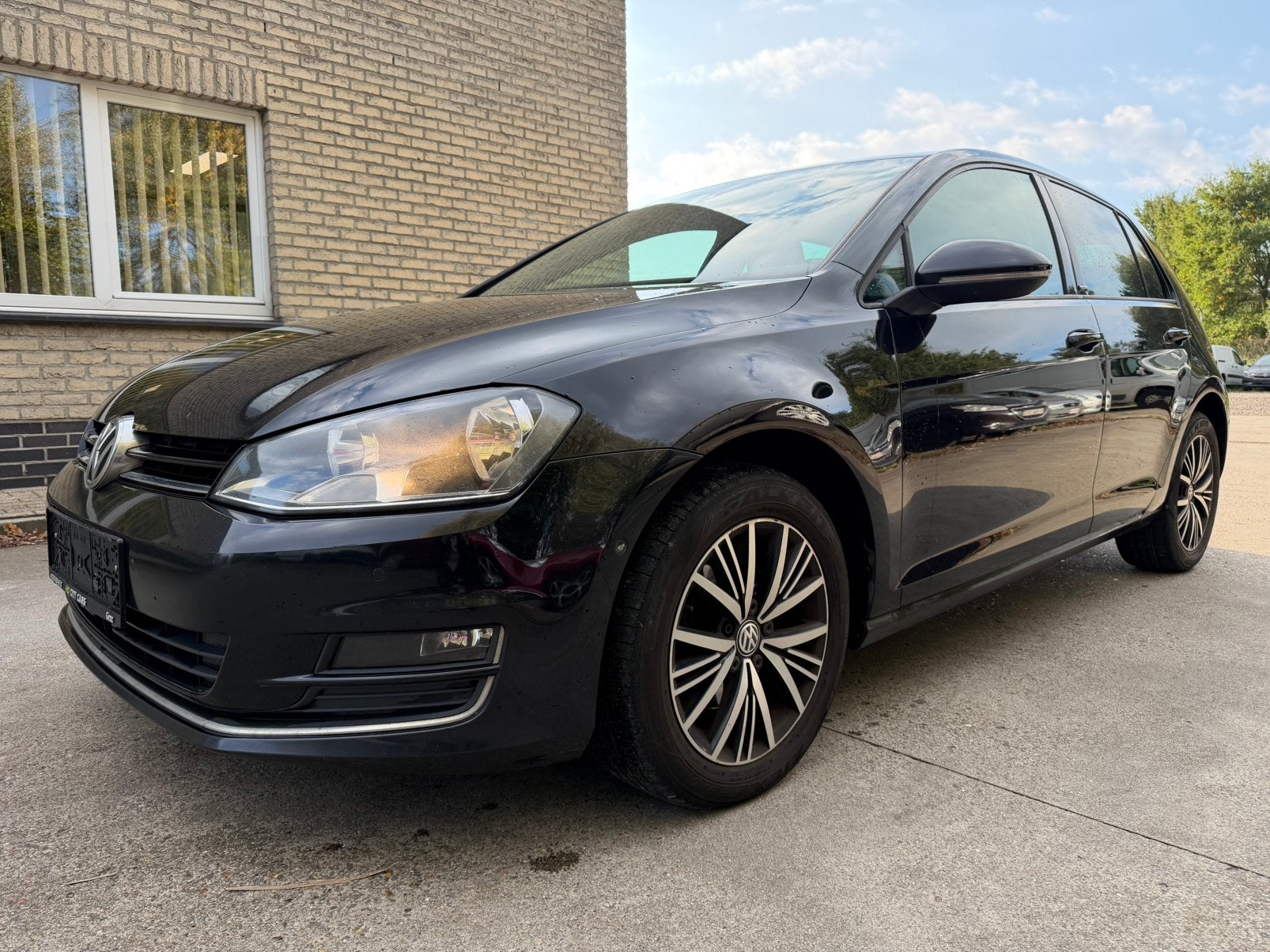 Vw Golf 1.6 Tdi Allstar 5800€ FIX PRIJS!!!, Auto's, Euro 6, 4 cilinders, Zwart, Bedrijf