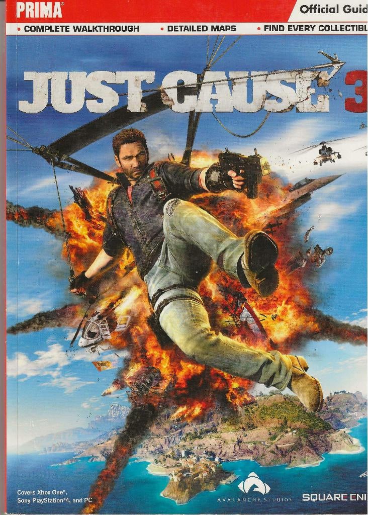 Guide officiel de Just Cause 3, Enlèvement ou Envoi, Comme neuf, Prima games, Autres sujets/thèmes