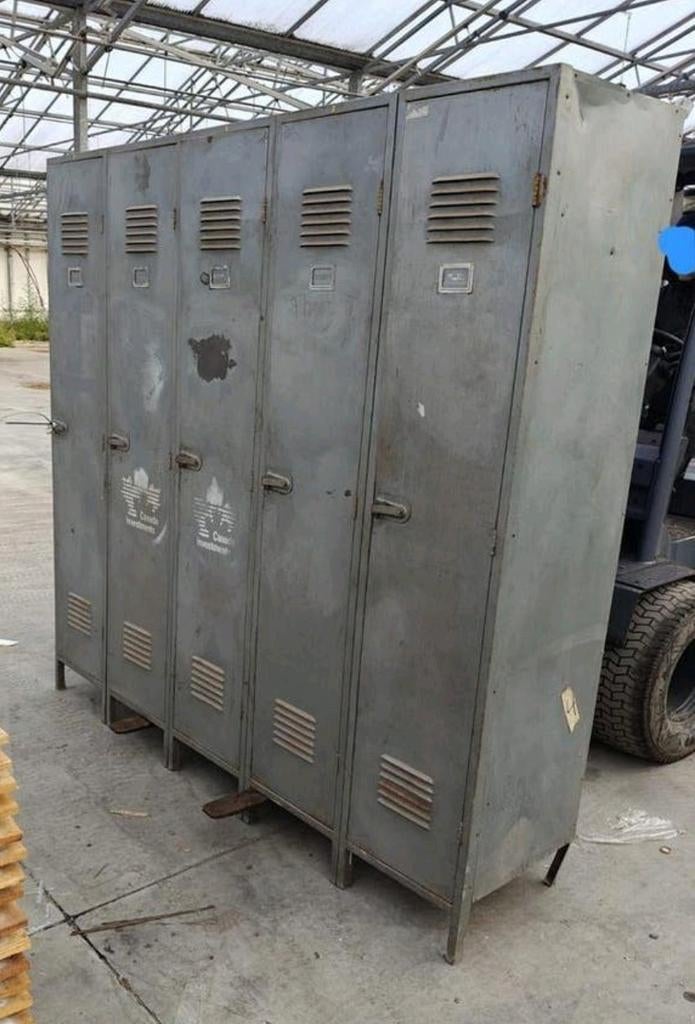 Vintage lockerkast, Huis en Inrichting, Kasten | Lockerkasten, Ophalen
