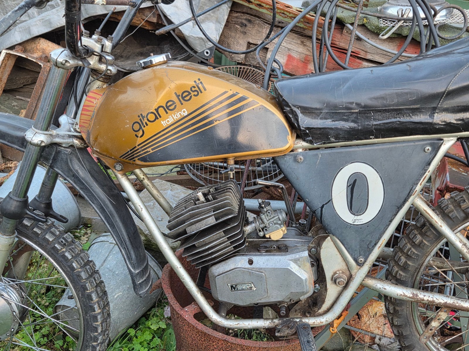 gitane testi 50 cc, Motoren, Ophalen