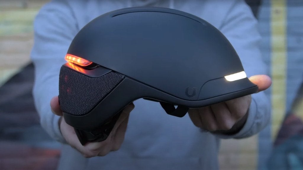 Fietshelm - Speed pedelec helm - Geïntegreerde verlichting, Ophalen of Verzenden, Zo goed als nieuw, M
