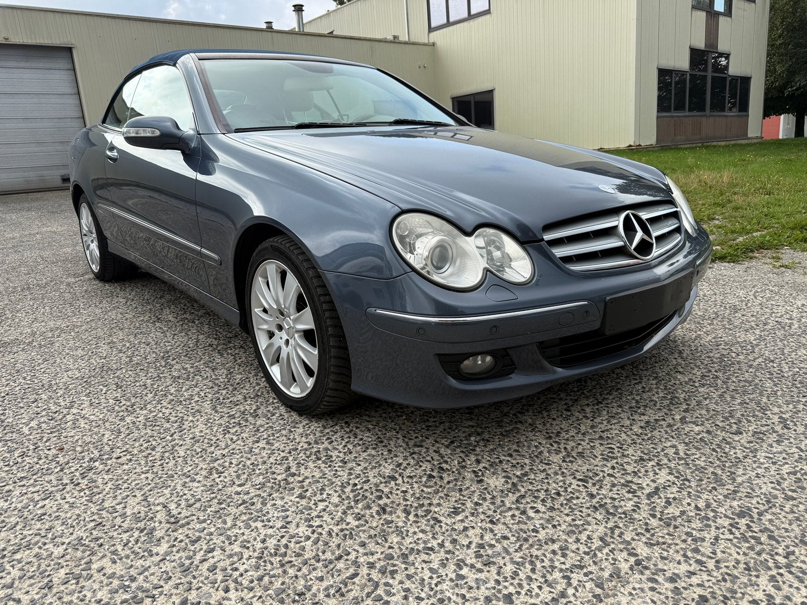 Mercedes CLK 320cdi Cabriolet, Cuir, 2987 cm³, Beige, Entreprise