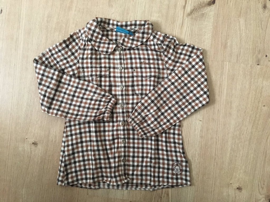 Chemise/chemisier JBC (Samson) vichy taille 122, Enlèvement ou Envoi, JBC, Fille, Chemise ou Chemisier